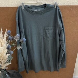 Duluth Trading Longtail T Crewneck Mens Long Sleeve Sz L NWOT